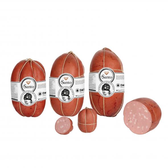Mortadella Santo IGP med pistage 5 kg